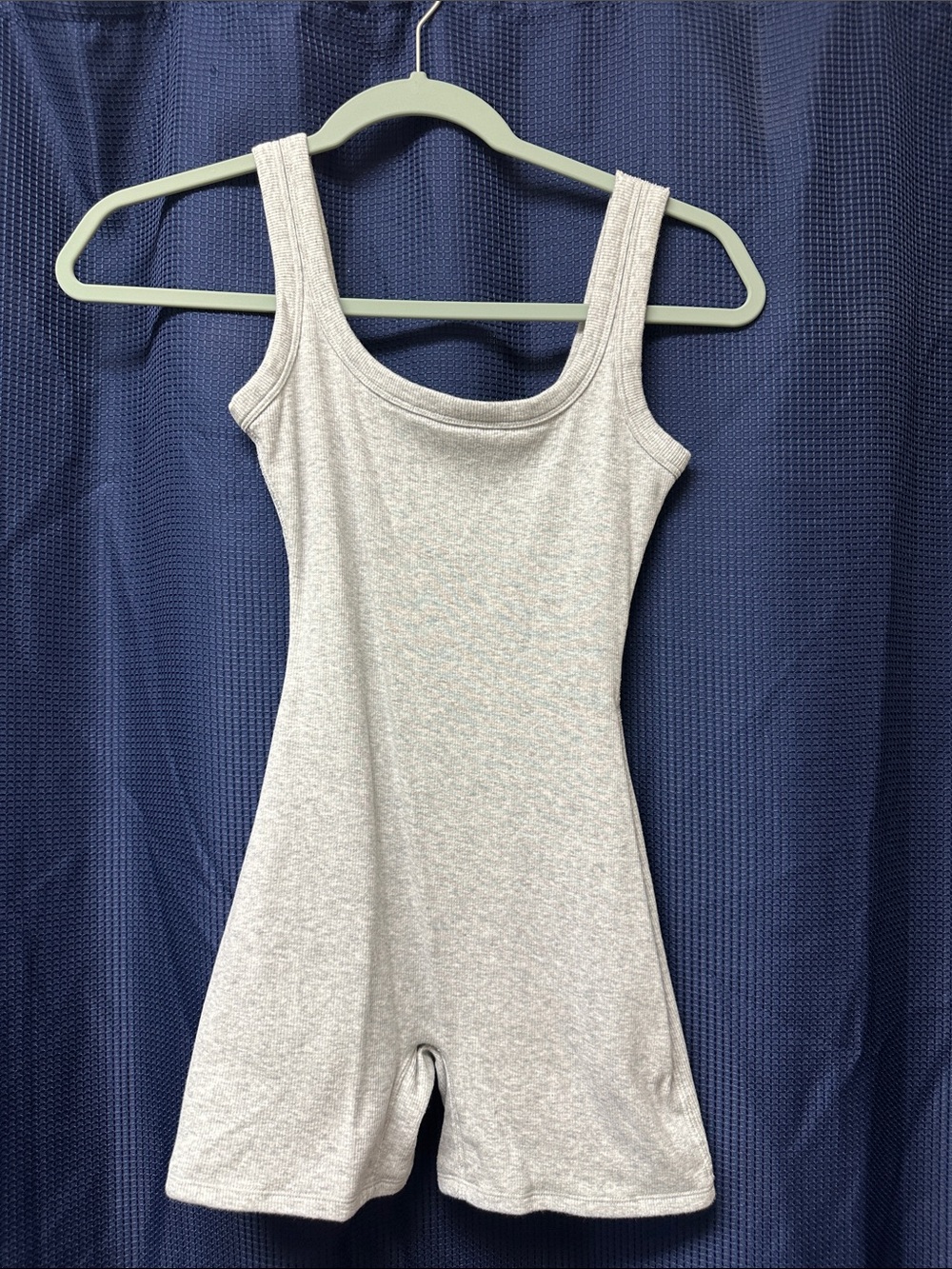 Classic Girls' Gray Tank One-Piece Romper